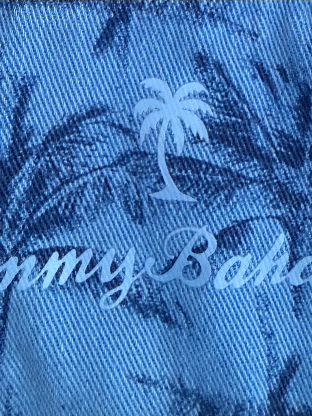 Tommy Bahama Light Blue Quarter-Zip Pullover - Picture 2 of 6